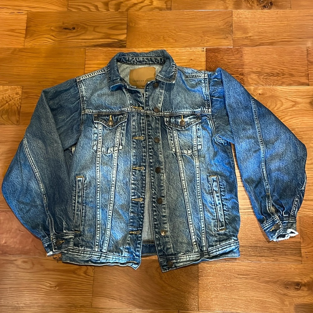 American Eagle Outfitters Blue Denim Jacket